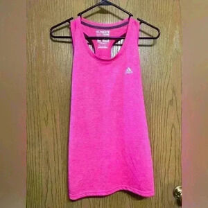 Woman’s Pink Adidas Razorback Tank Top Size L